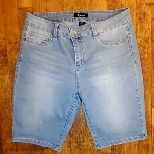 BERMUDA JEAN SHORTS